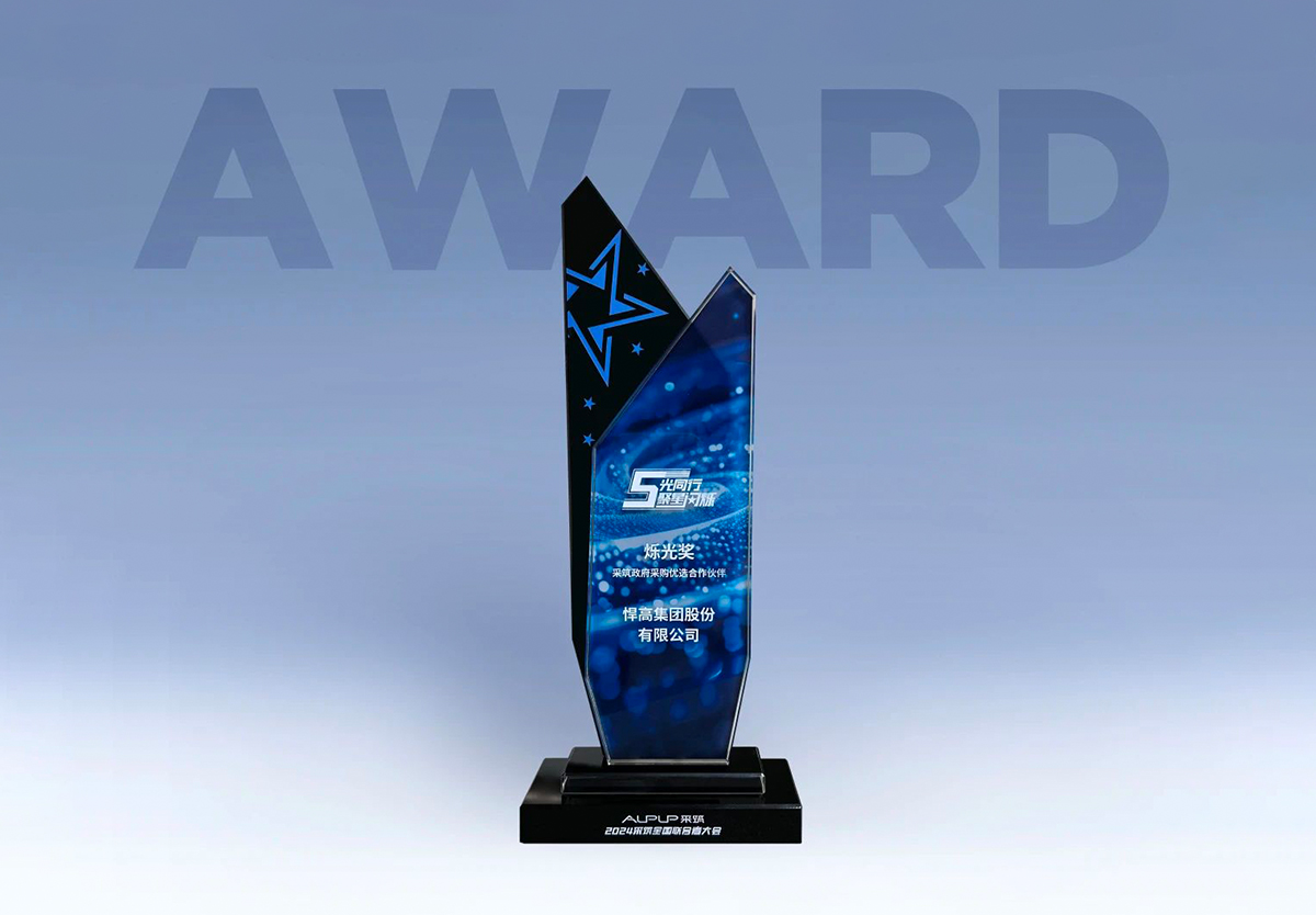 喜讯！mg冰球突破十大平台荣获“采筑政府采购优选合作伙伴”烁光奖